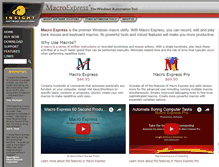 Tablet Screenshot of macroexpress.com